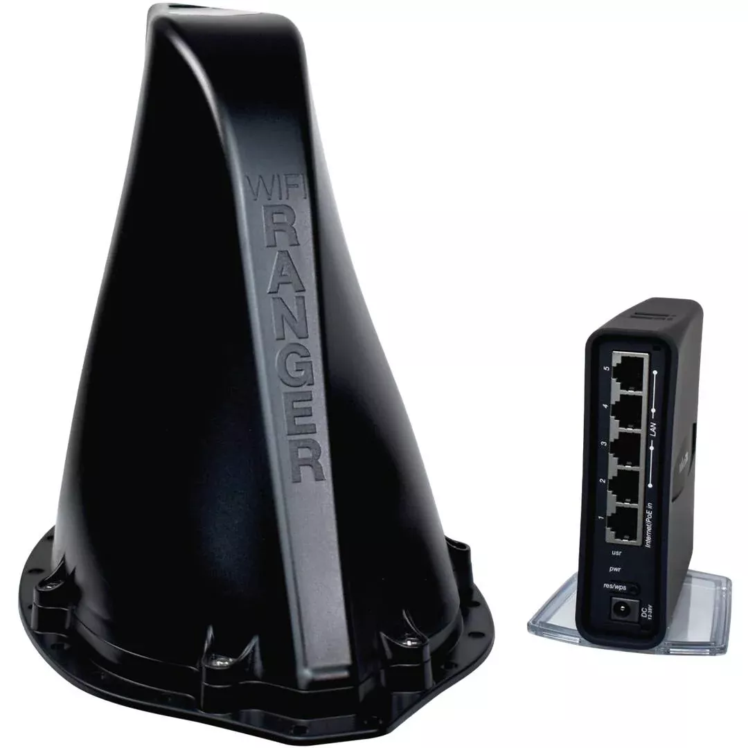 Winegard WiFiRanger WiFi Range Extender - 1.5 Mile Range - 100 Mbps• WR- DNLI
