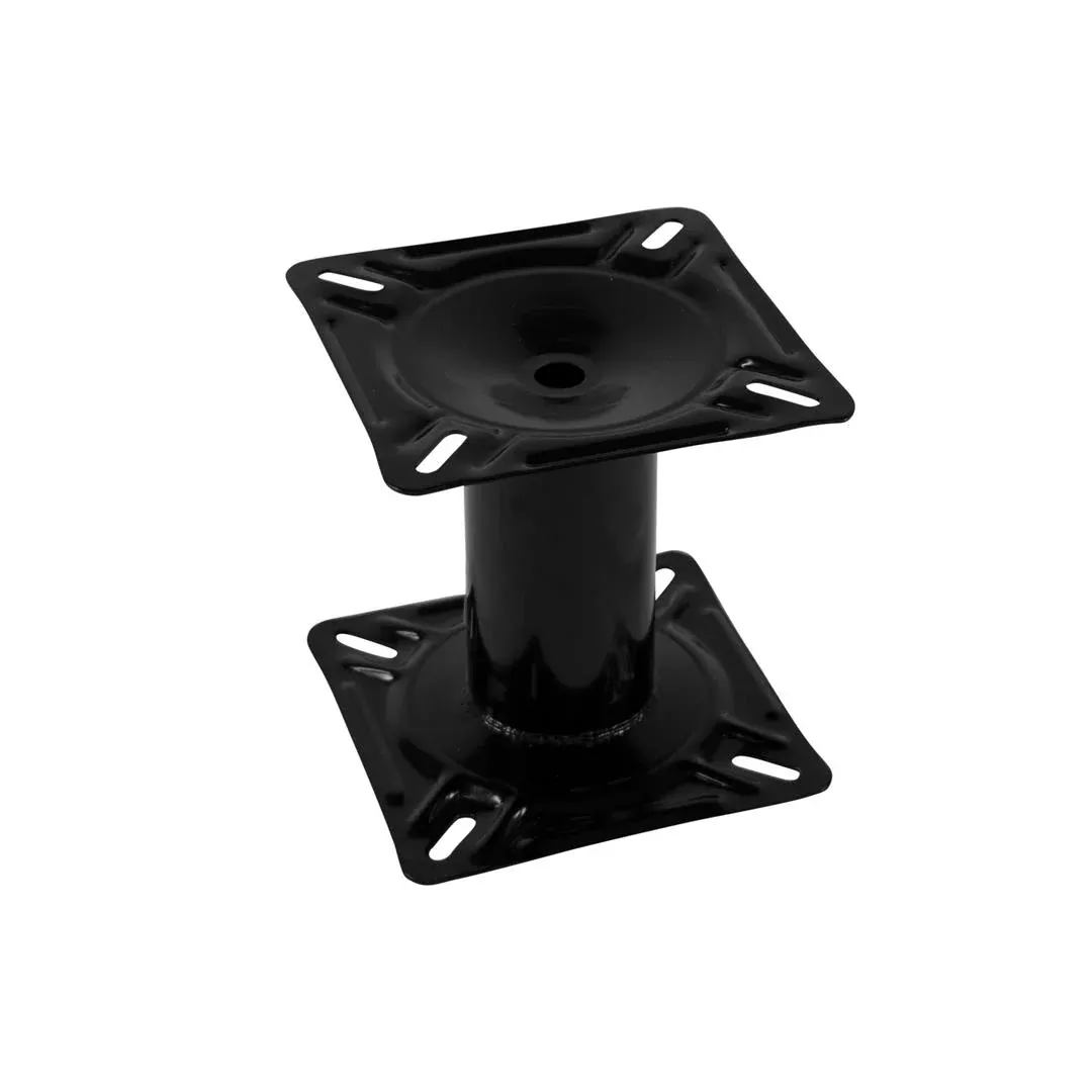 Wise 7″ Black Steel Fixed Height Pedestal• 8WD1251