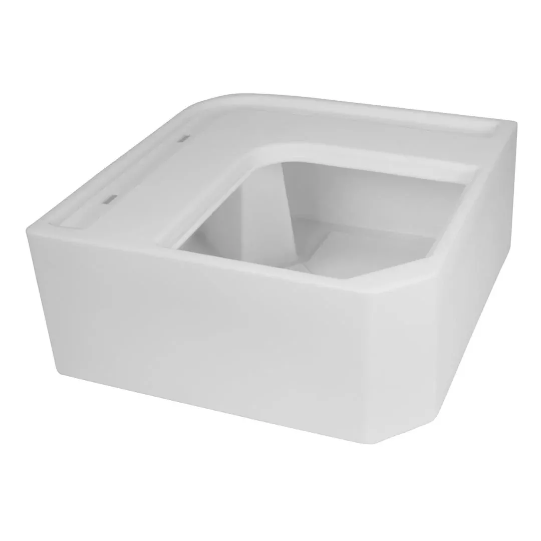 Wise Deluxe Series Pontoon Radius Corner Section - Base Only - White• 8WD133-1B-204