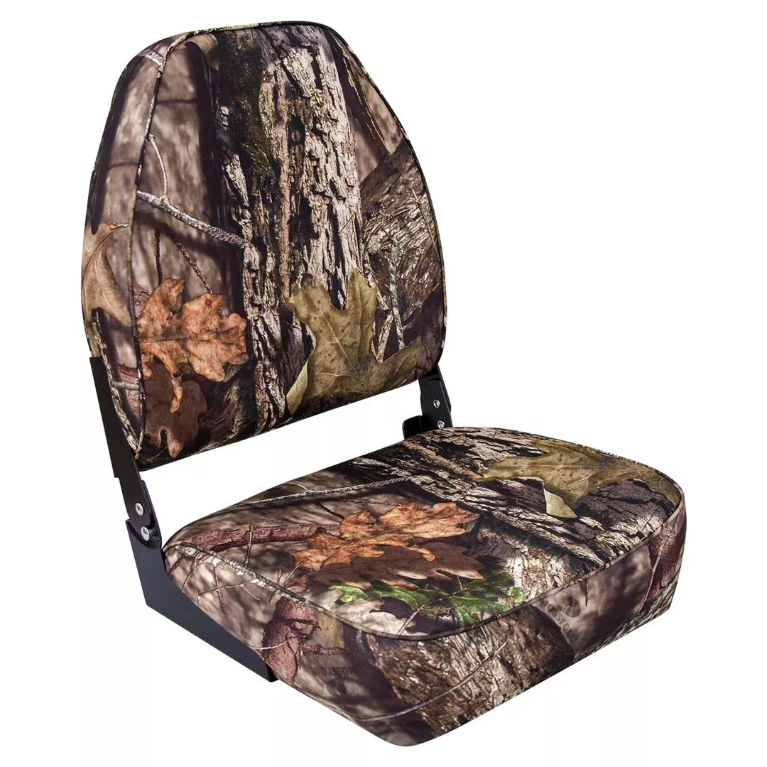 Wise High Back Camo Boat Seat, Realtree Max 5• 8WD617PLS-733