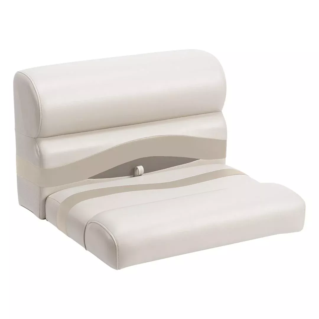Wise Premier Pontoon 27″ Bench Cushion Set, Stone/Mocha Java/Khaki• BM1143-1066