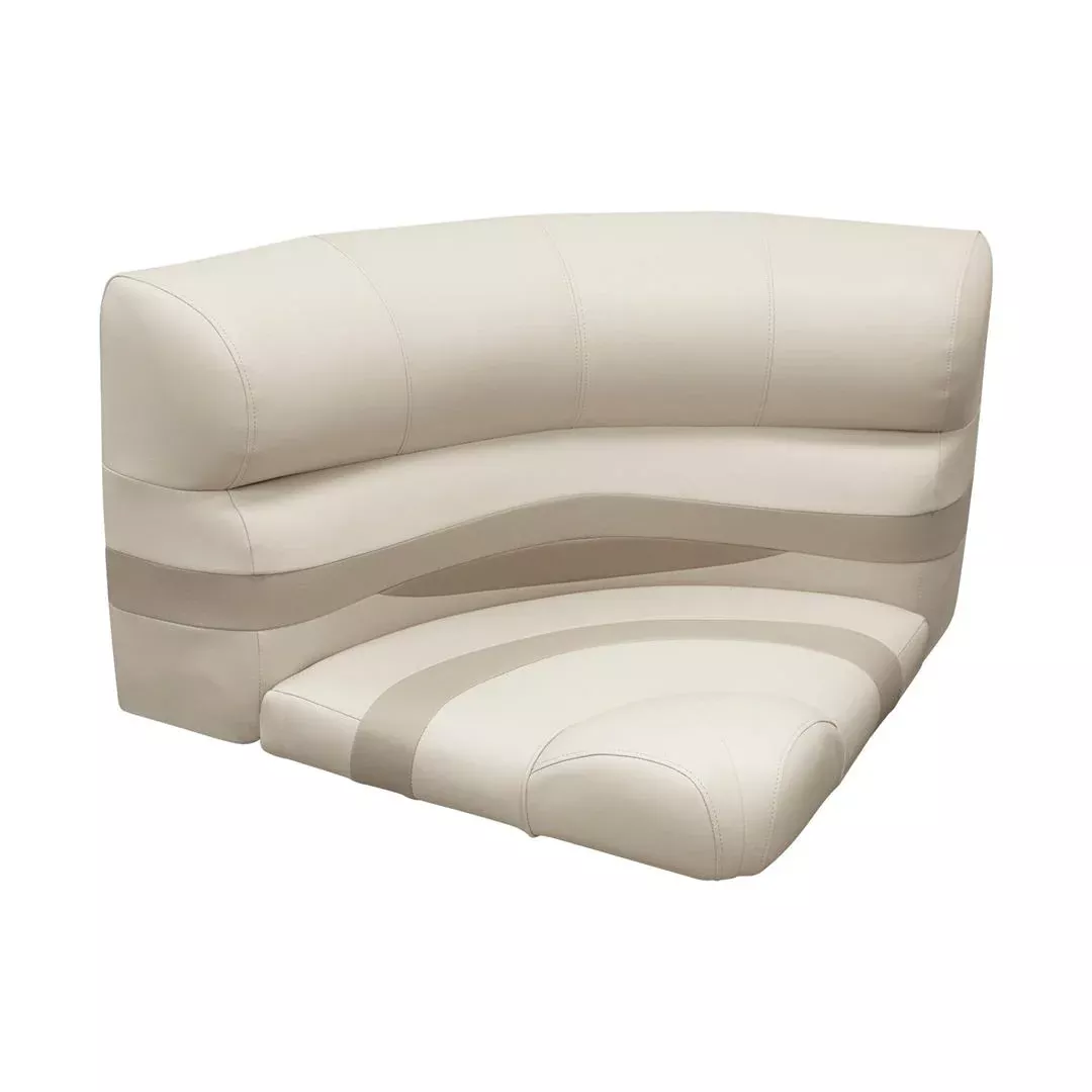 Wise Premier Pontoon 28″ Radius Corner Cushion Set, Stone/Mocha Java/Khaki• BM11028-1066