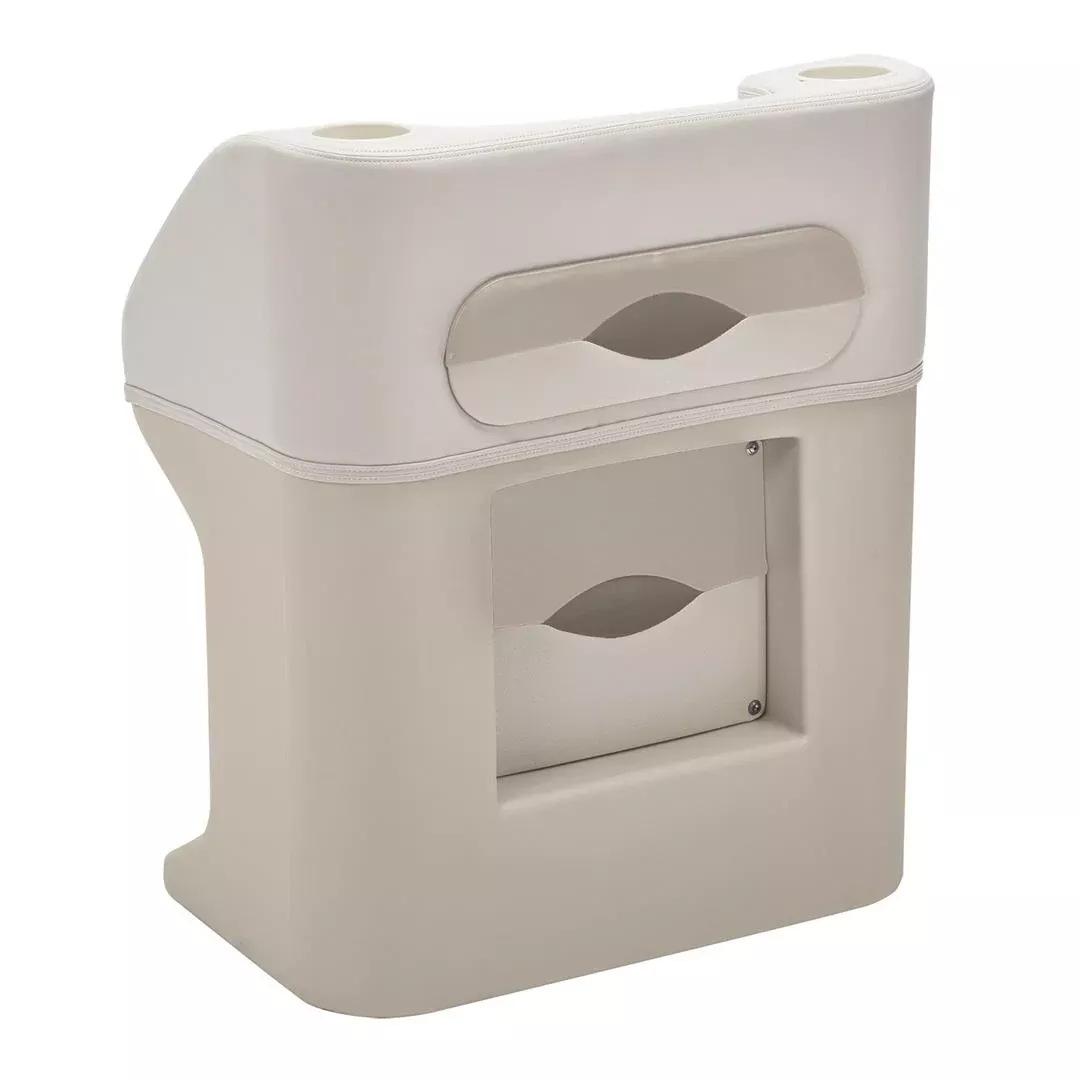 Wise Premier Pontoon Steering Console, Stone/Mocha Java/Khaki• BM1158-1066