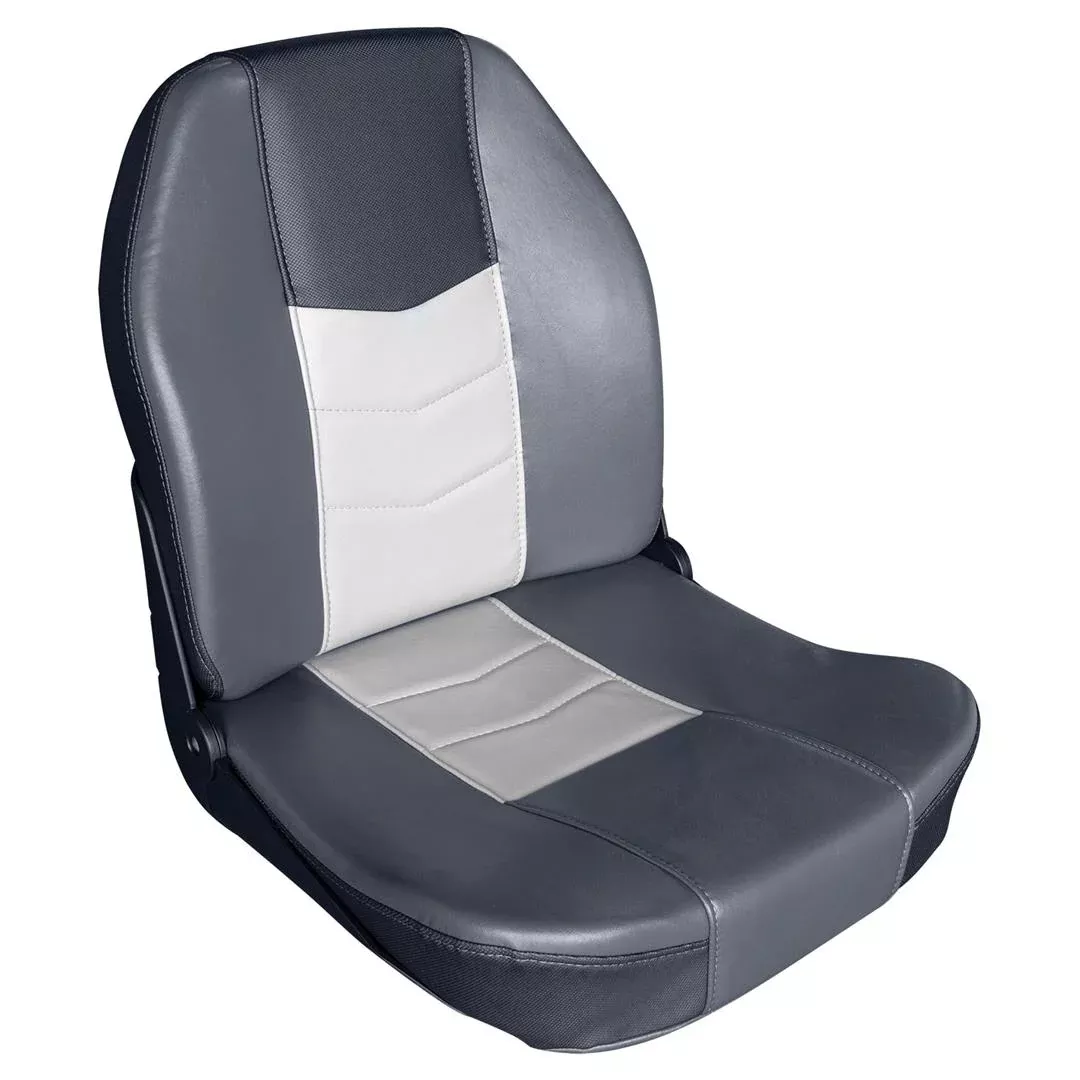 Wise Quantum Series High Back Fold Down Seat, Jazz Black/Marble/Charcoal• 3340-1788