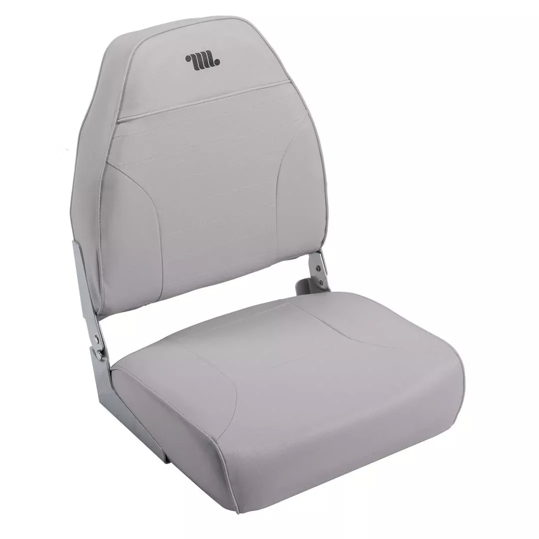 Wise Standard High Back Fishing Seat, Gray• 8WD588PLS-717
