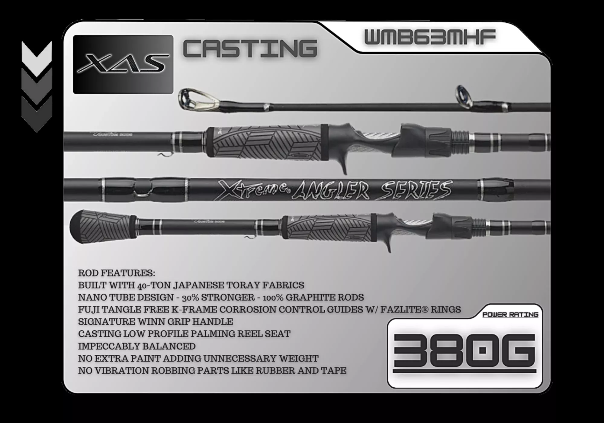 WMB63MHF 6’3″ Medium Heavy Fast