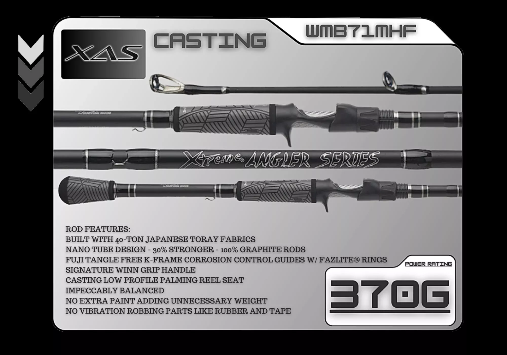 WMB71MHF 7’1″ Medium Heavy Fast