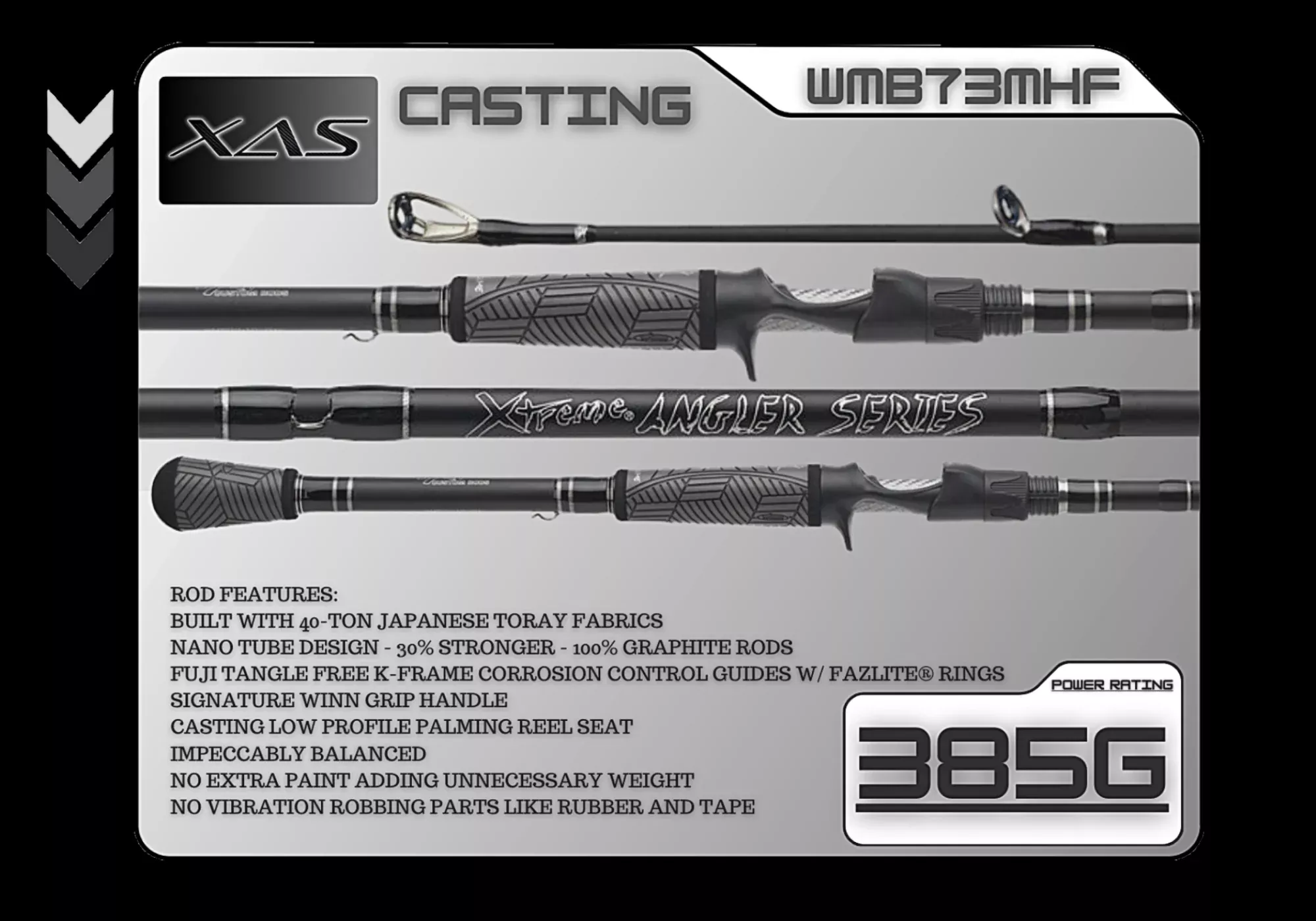 WMB73MHF 7’3″ Medium Heavy Fast