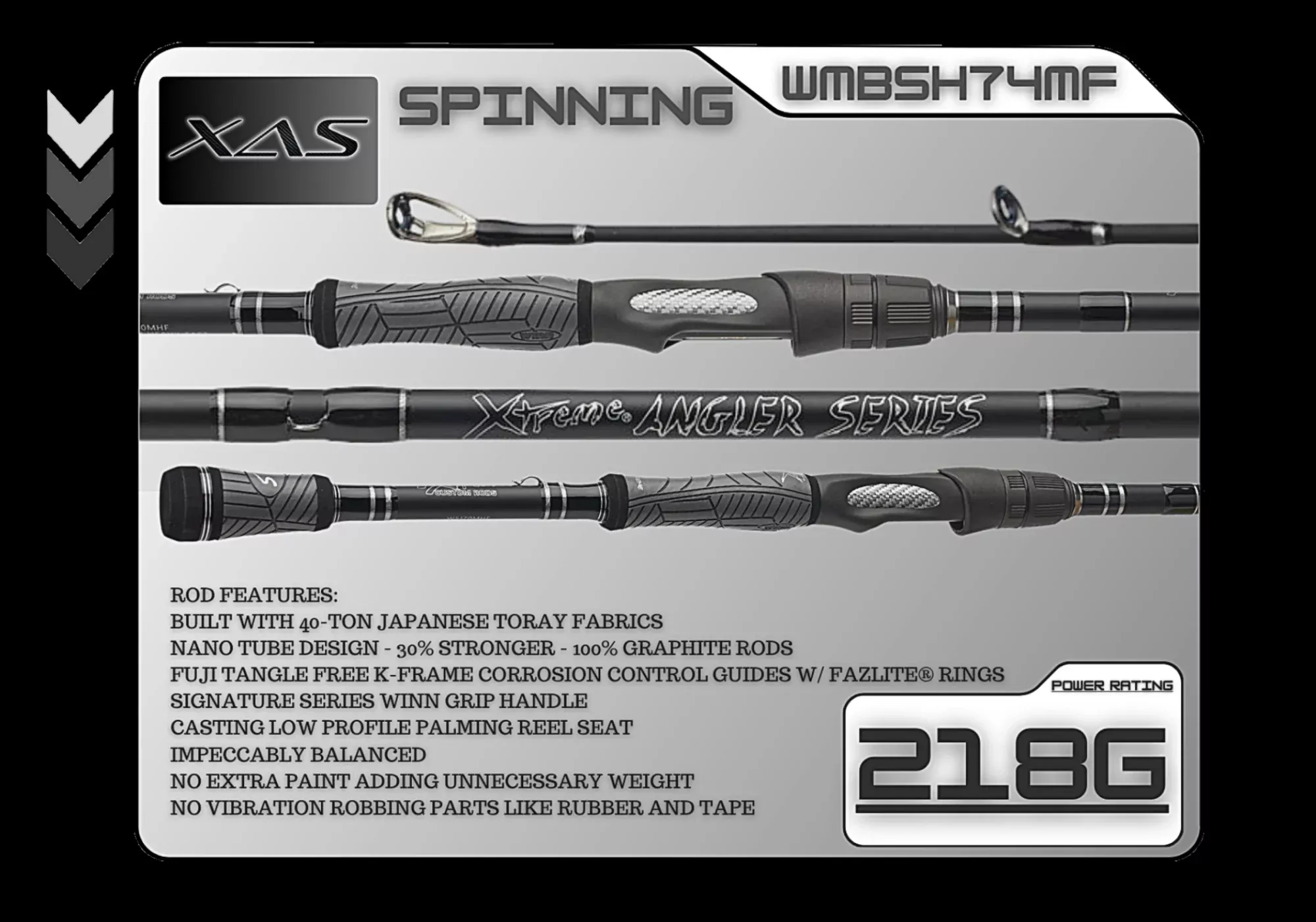 WMBSH74MF 7’4″ Medium Fast