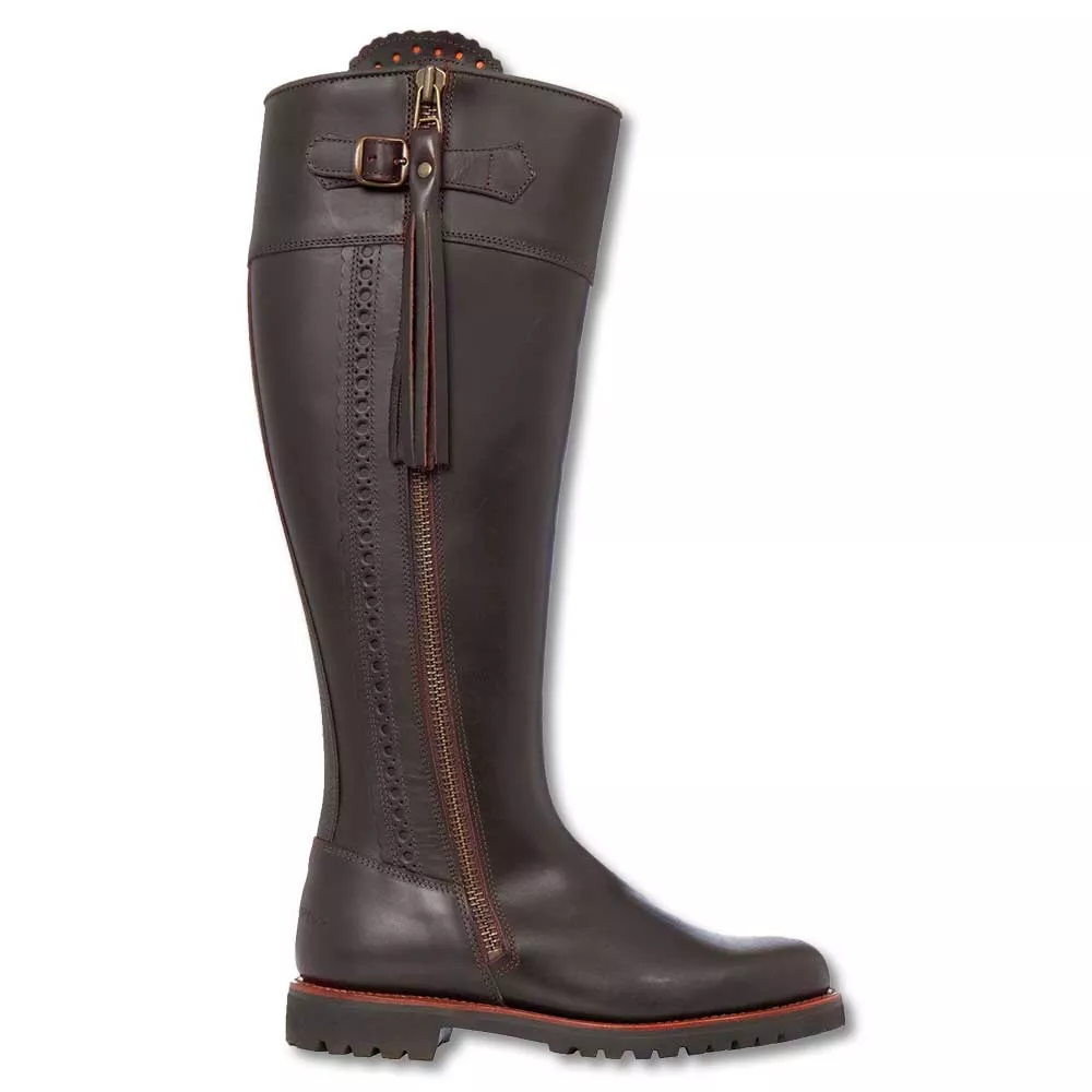 Women’s Traditional Wide Calf Leather Spanish Boots