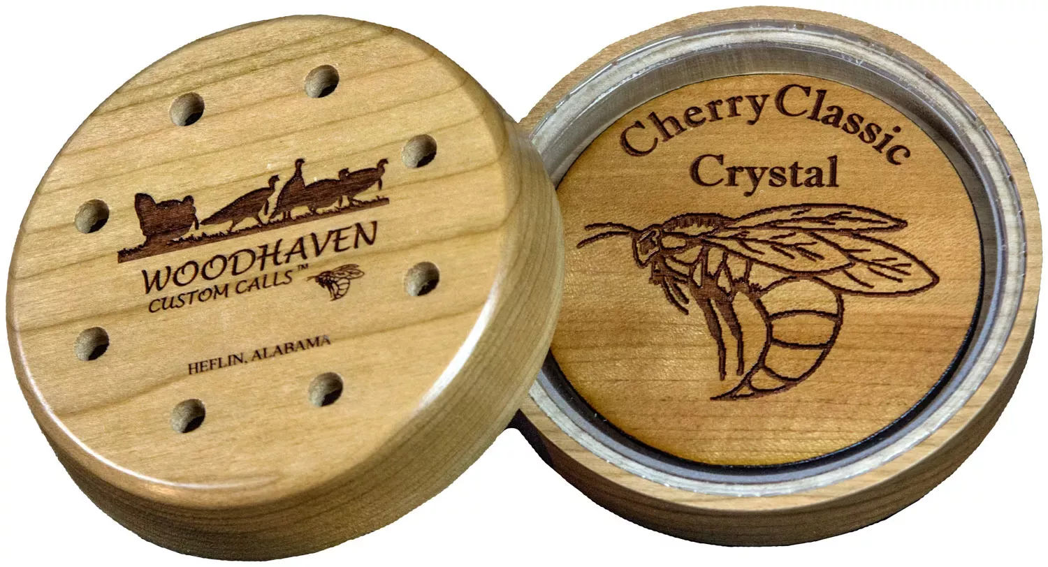 Woodhaven Custom Calls Cherry Classic Crystal Turkey Call