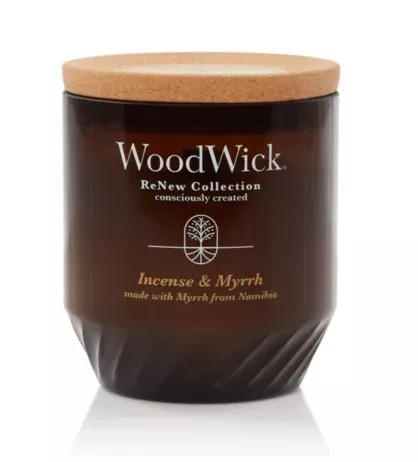 Woodwick Medium Renew Candle – Incense & Myrrh #1726344