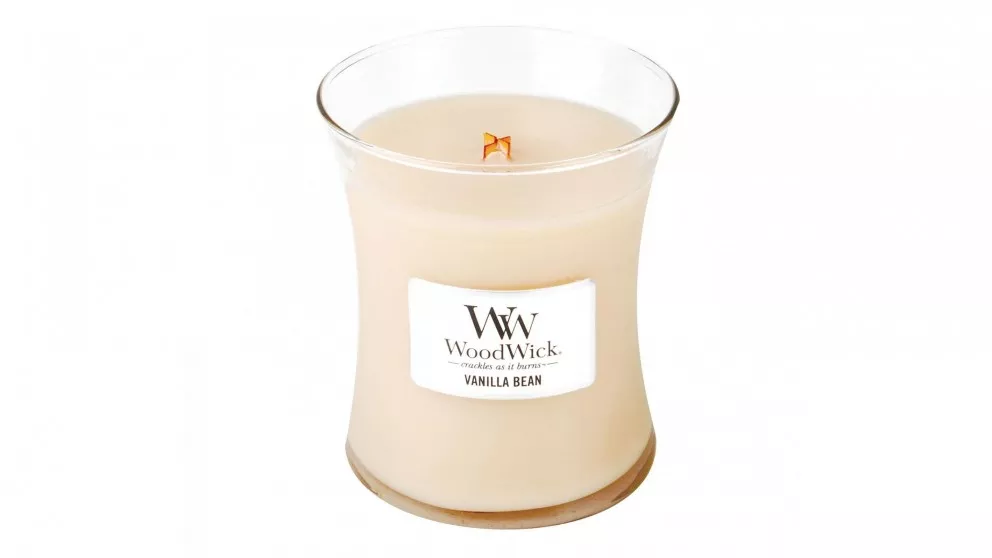 WoodWick Vanilla Bean Candle 9.7 oz