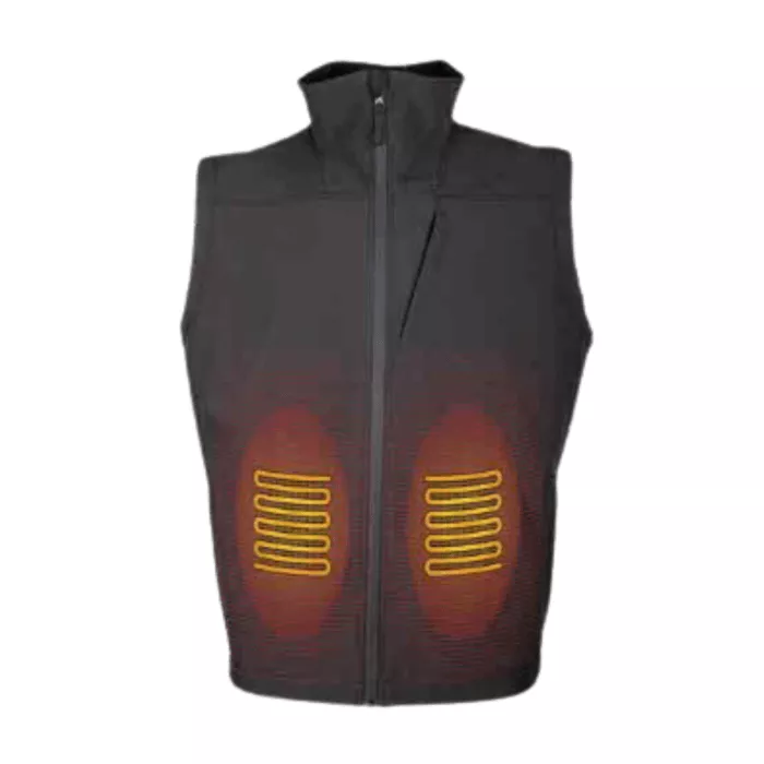 World Famous Sports Men’s 3 Level Heated Softshell Vest