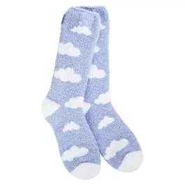 World’s Softest Women’s Cozy Crew Multi – Cloud Periwinkle