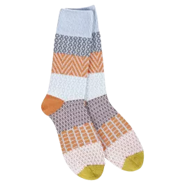 World’s Softest Women’s Holiday Gallery Crew Socks – Whimsical