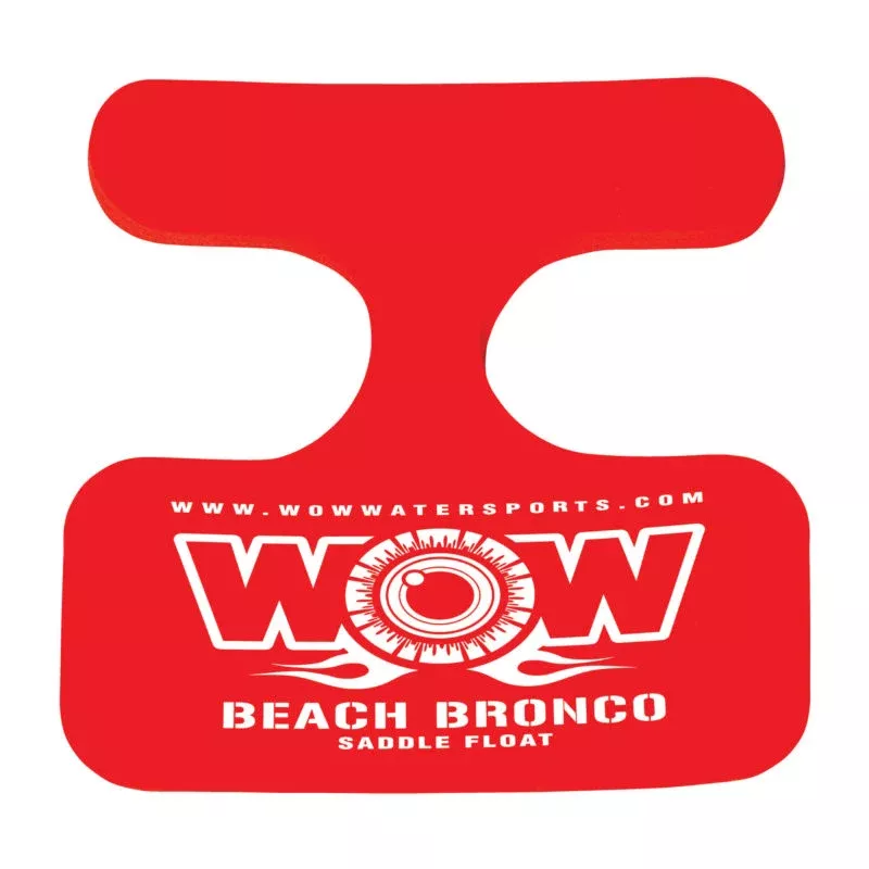Wow Watersports Beach Bronco Red Float Pool Saddle• 14-2140