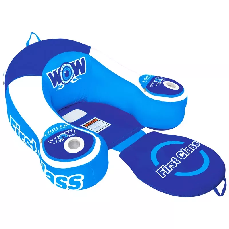 Wow Watersports First Class Inflatable Lounge Chair, Blue• 11-2030