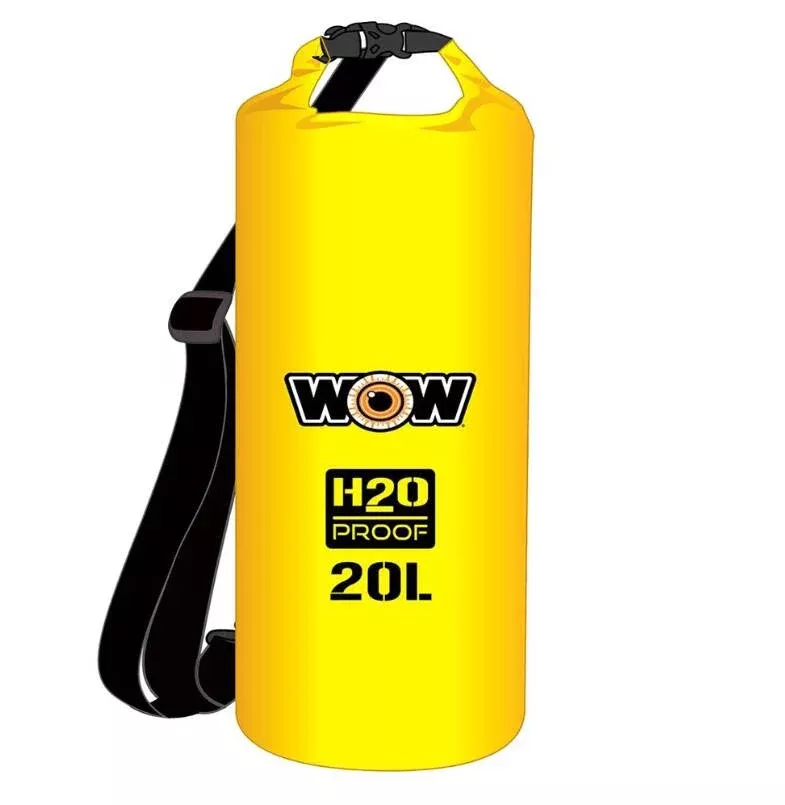 Wow Watersports H2O 20 L Yellow Drybag• 18-5080Y