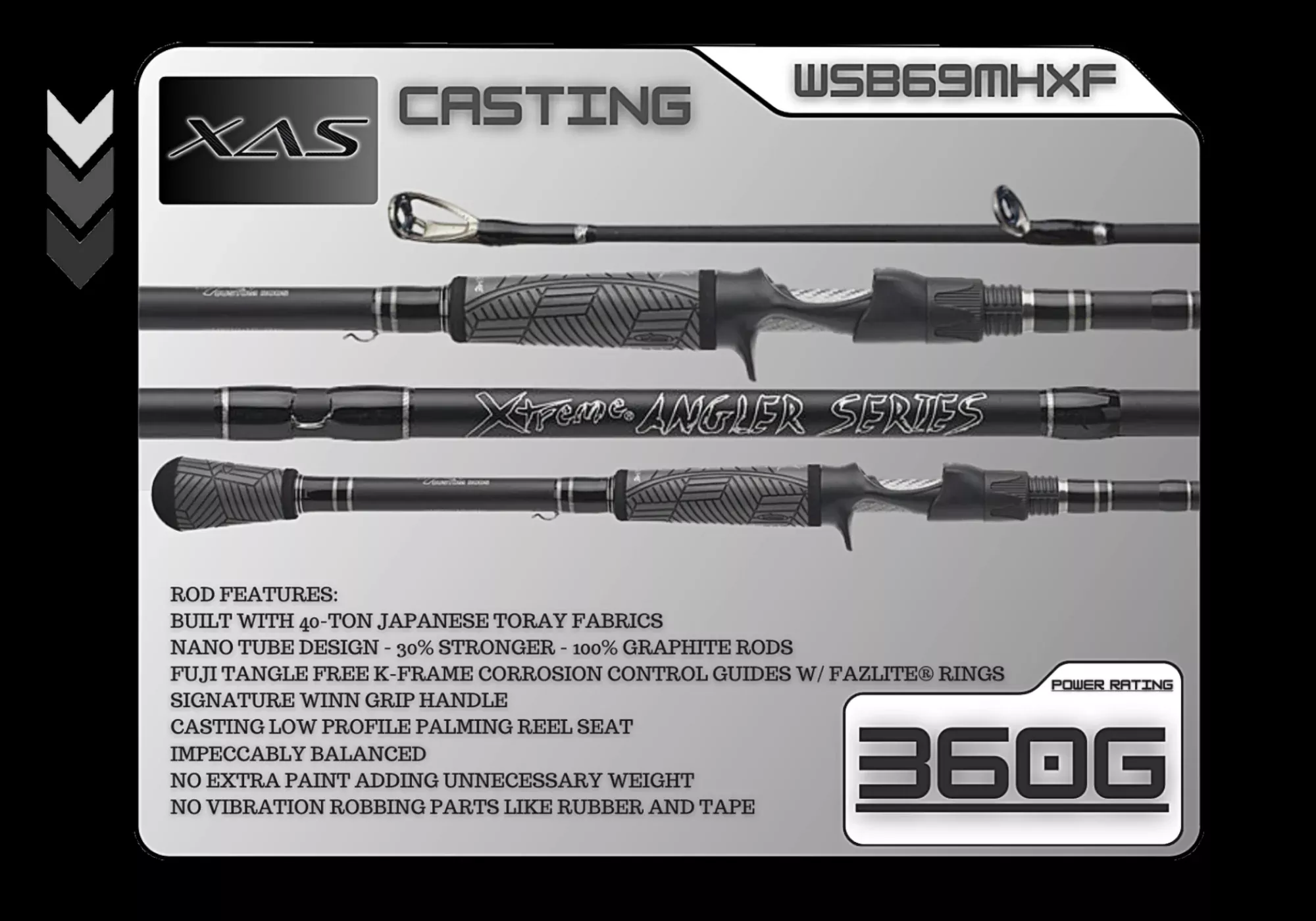 WSB69MHXF 6'9" Medium Heavy Xtra-Fast