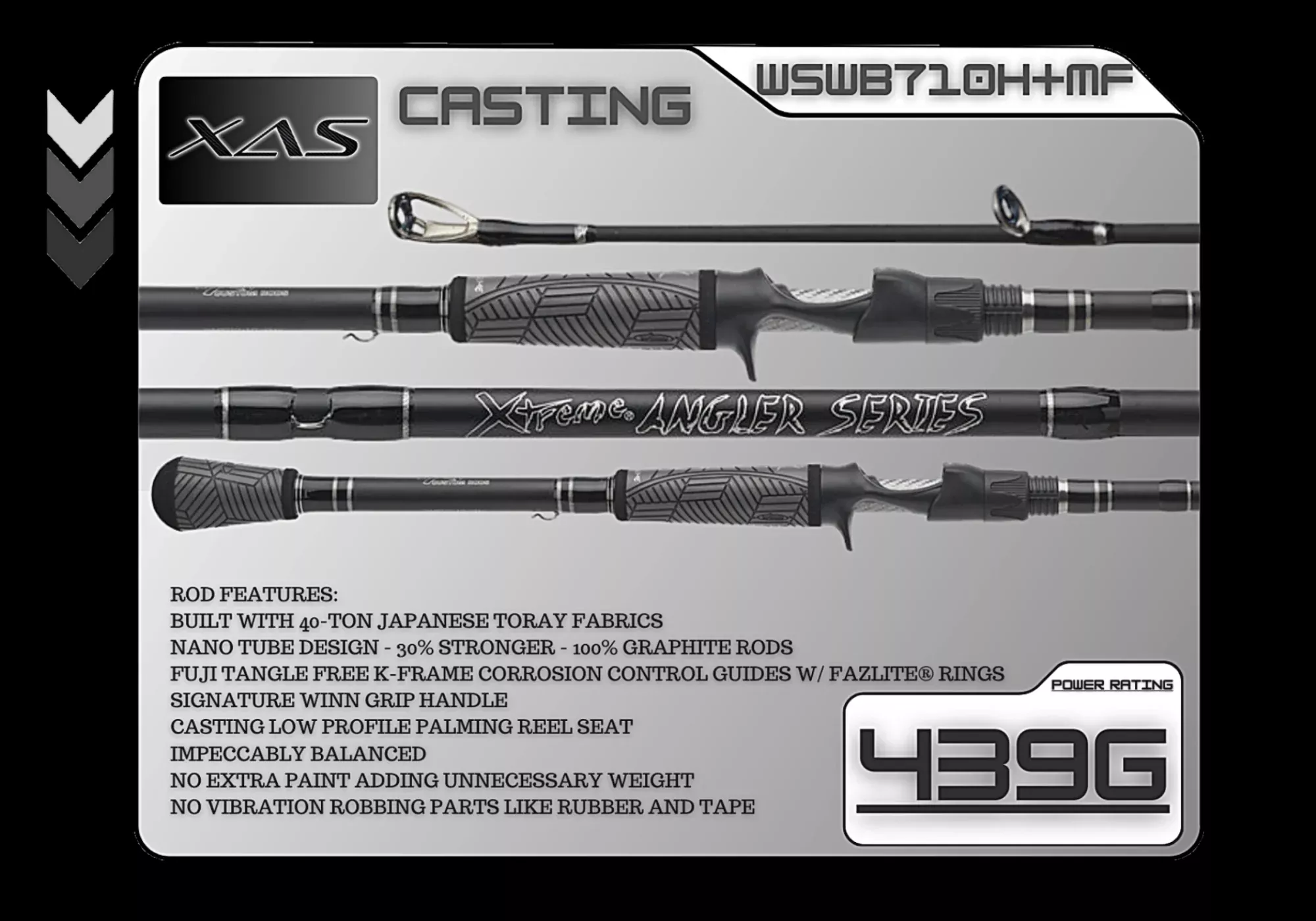 WSWB710H+MF 7’10” Heavy-Plus Mod-Fast