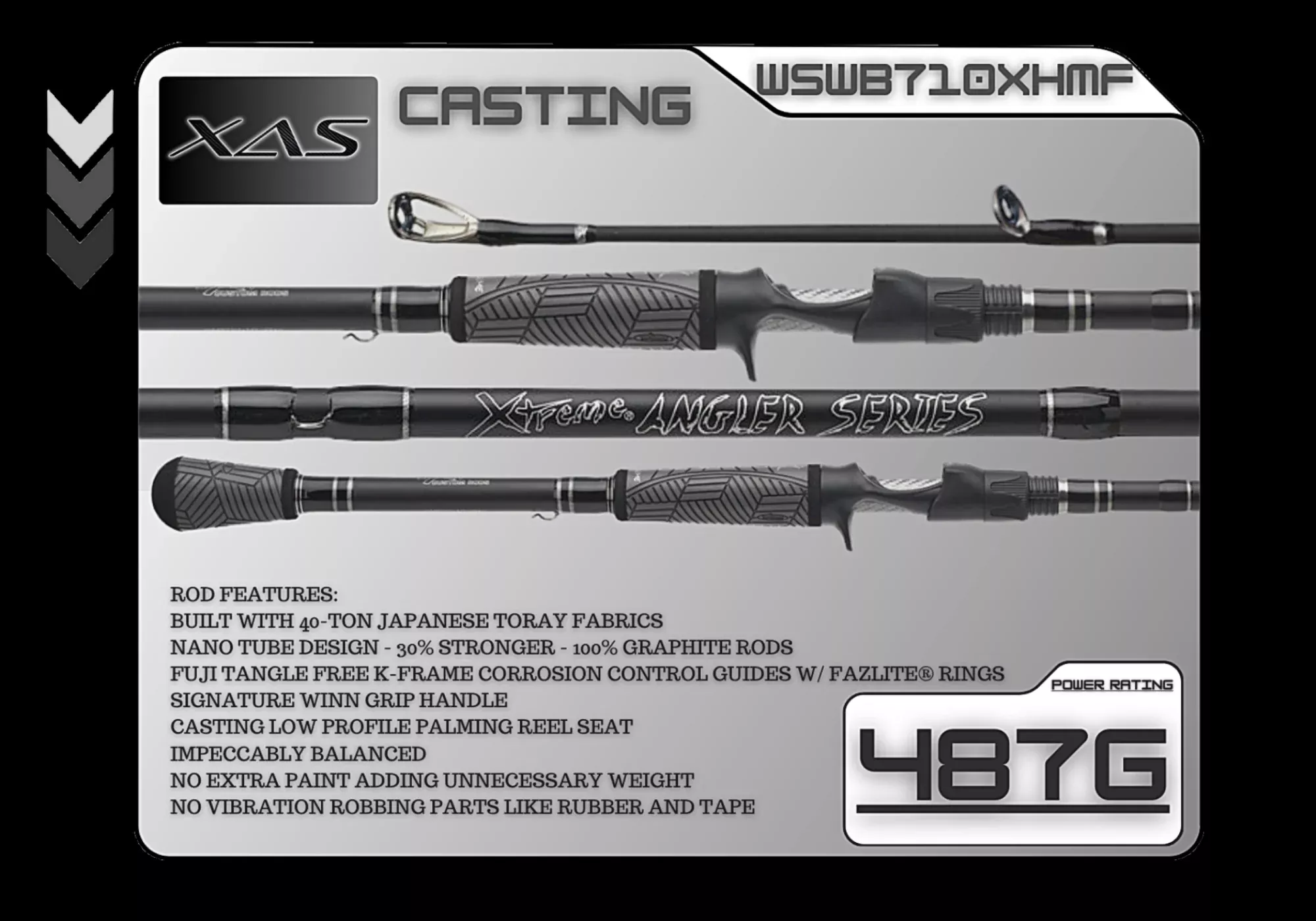 WSWB710XHMF 7'10" Xtra-Heavy Mod-Fast