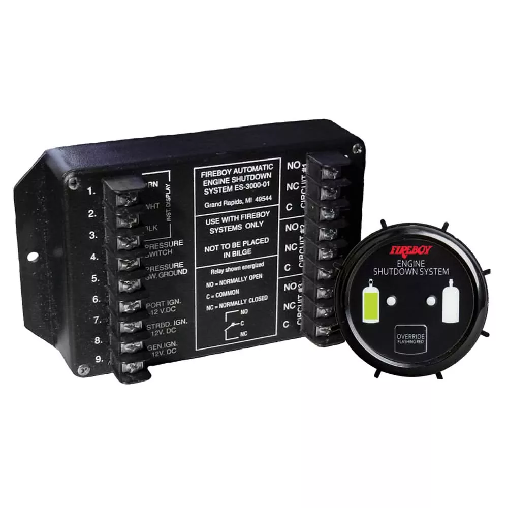 Xintex Engine Shutdown System with Round Display - ES-3000-01