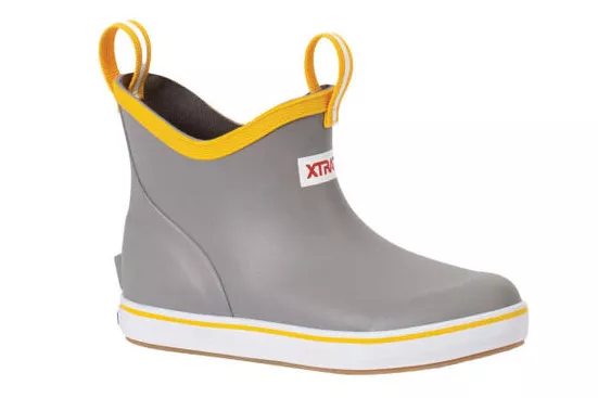 XTRATUF Big Kids’ Ankle Deck Boot – Grey #XKAB107