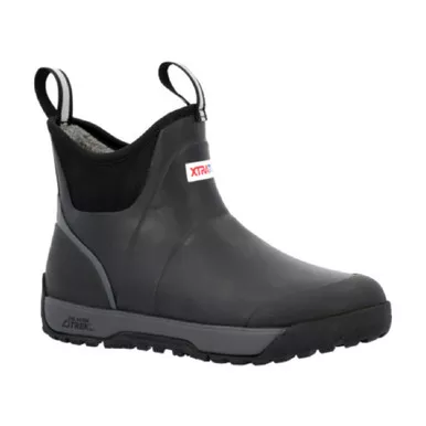 XTRATUF Men's Ice Rubber Ankle Deck Boots