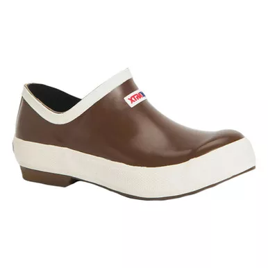 XTRATUF Women’s Legacy Salmon Sisters Brown/Puffin Clogs (LLW-9PF-BRN)