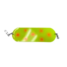 Yeck Dodger – Chartreuse/Orange Dots
