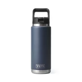YETI Rambler 26 oz. Water Bottle with Straw Lid – Navy