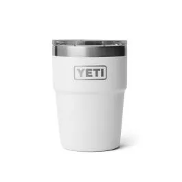 YETI Rambler Stackable Cup with MagSlider Lid – 16 oz. – White