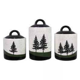 Young’s Inc Forest Retreat Canister Set