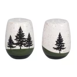 Young’s Inc Forest Retreat Salt/Pepper Set