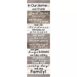 Young's Inc In Our Home Wall Plaque