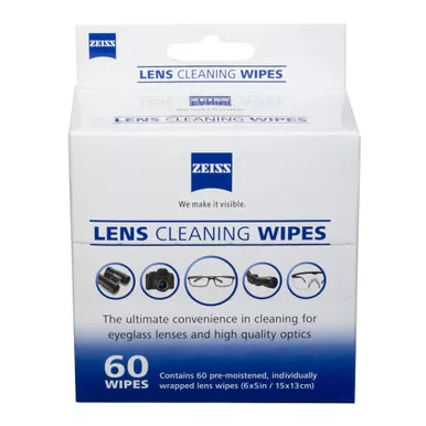 ZEISS 60ct Box Lens Wipes (2127 721)