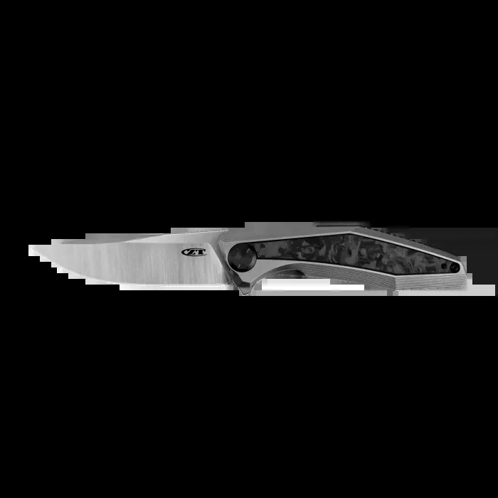 Zero Tolerance Sinkevich 0470 Marbled Carbon Fiber Inlay Folding Knife