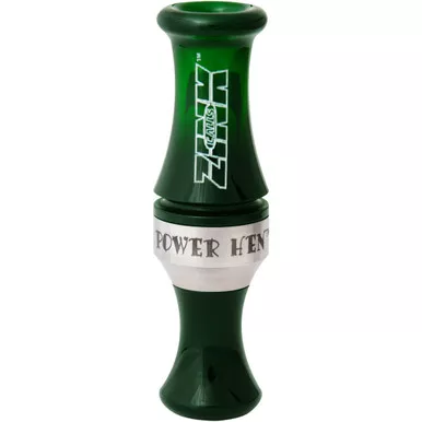 Zink Ph-2 Duck Call Poly Double Reed Mallard Green