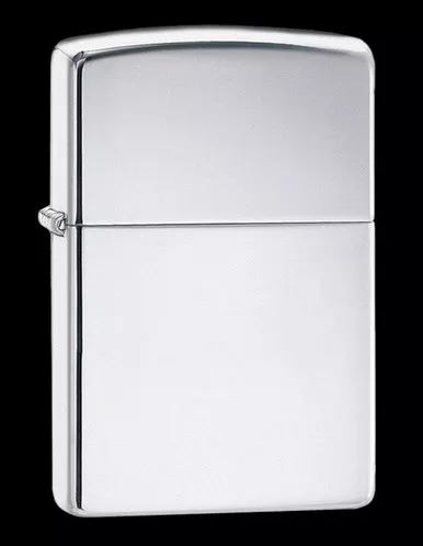Zippo High Polish Lighter Chrome